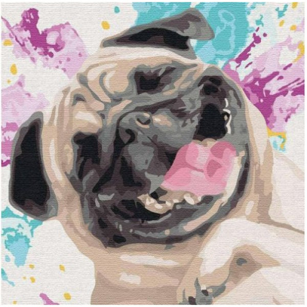 Картина по номерам Любимый весельчак, фото №1