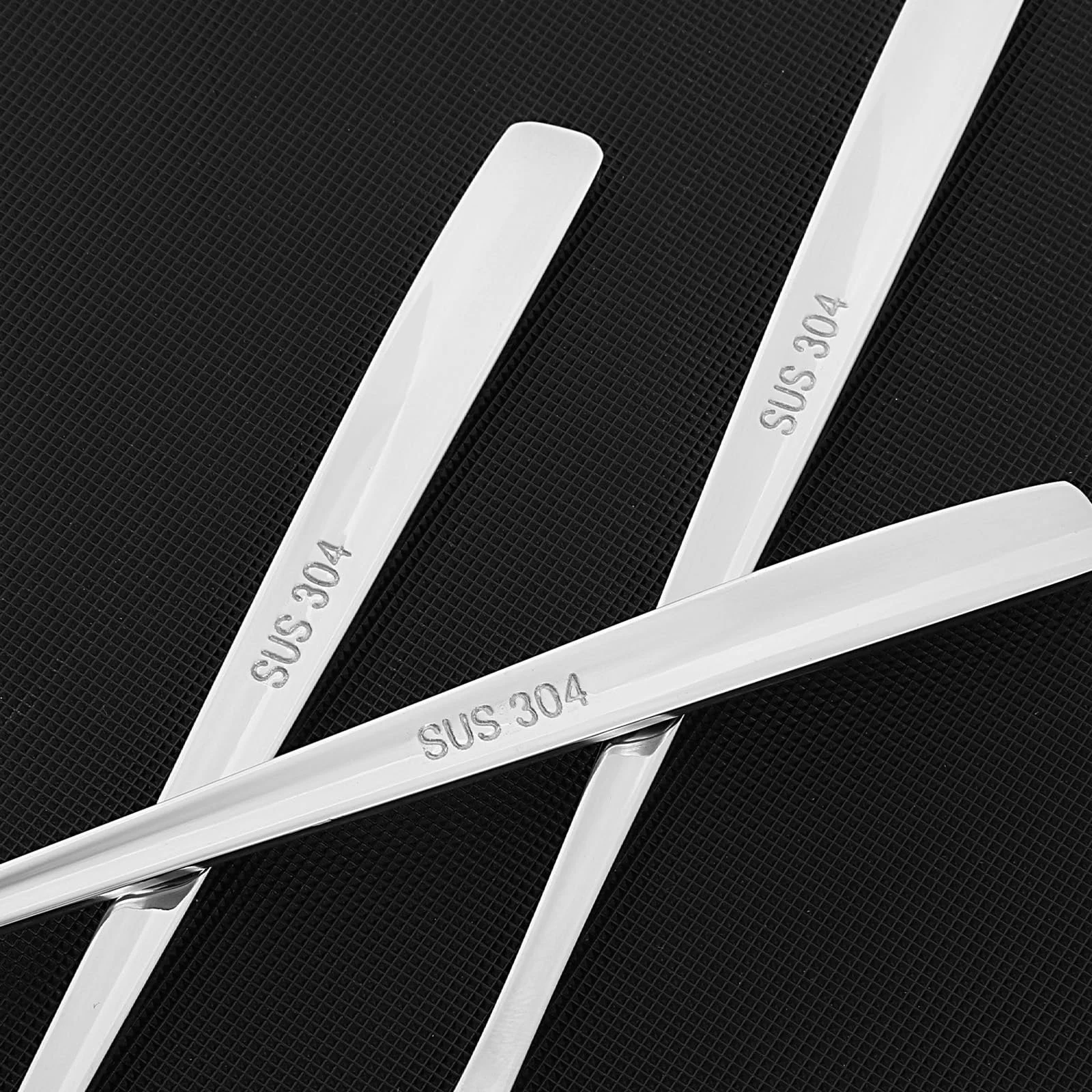 Набір з 4 довгих ложок, для латте макіато, 20.7 см, фото №4