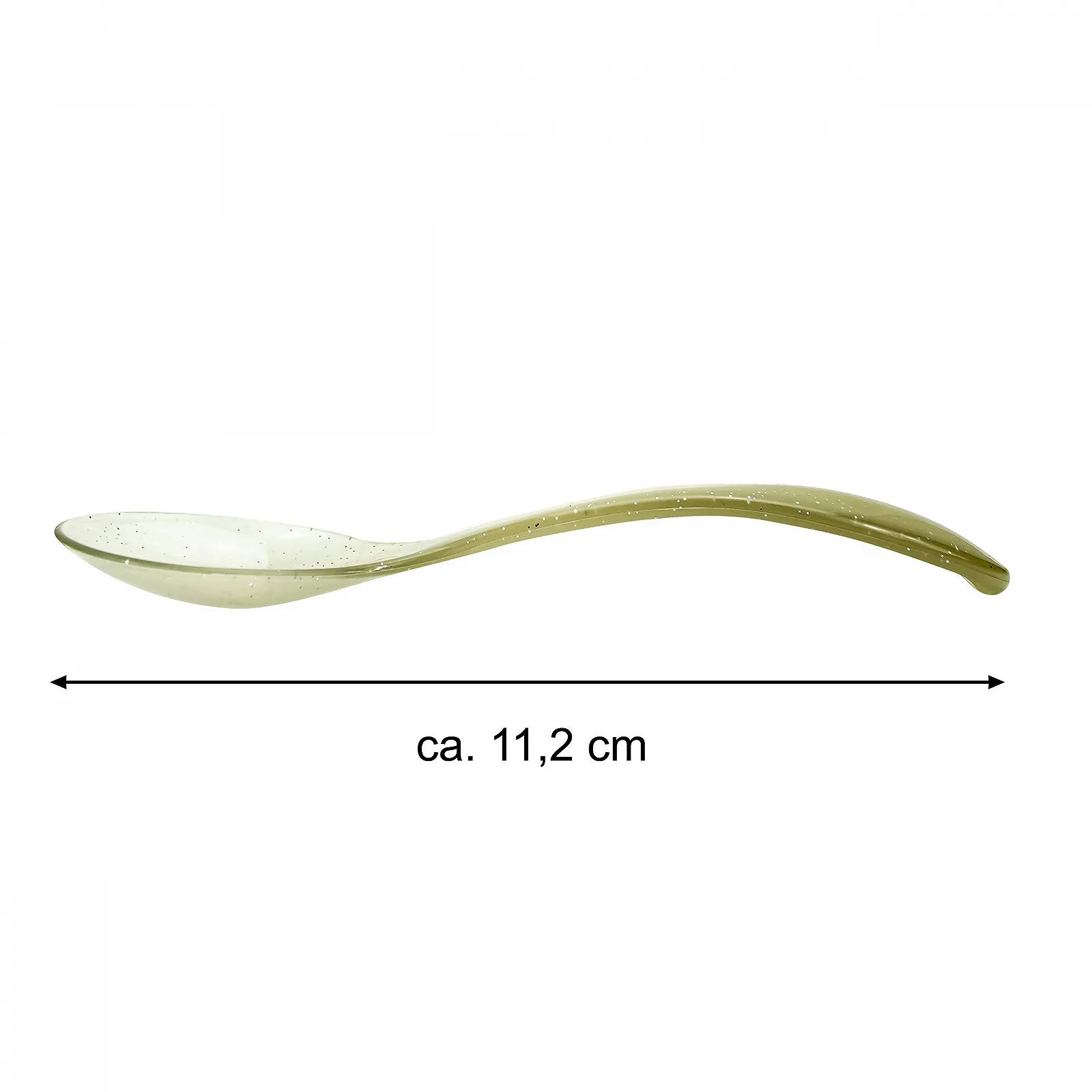 Ложки Пластикові Helmecke & Hoffmann Glitter Effect Маленькі, 12 шт., багаторазові, для морозива, для йогурту, фото №4 Ложки Пластикові Helmecke & Hoffmann Glitter Effect Маленькі, 12 шт., багаторазові, для морозива, для йогурту, фото №4