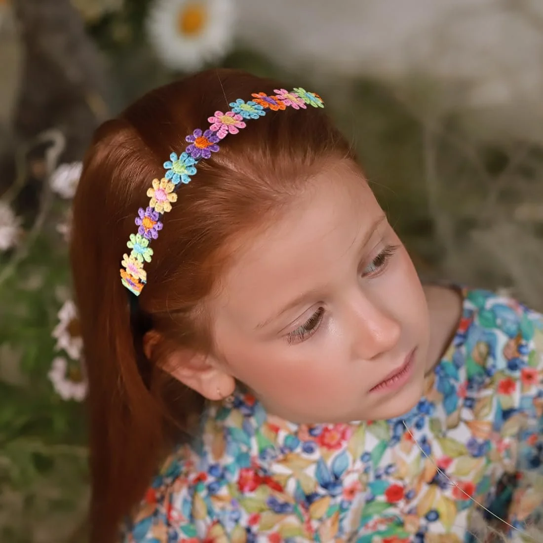 Обруч Квітковий Різні Кольори (4 шт. в упаковці), фото №7