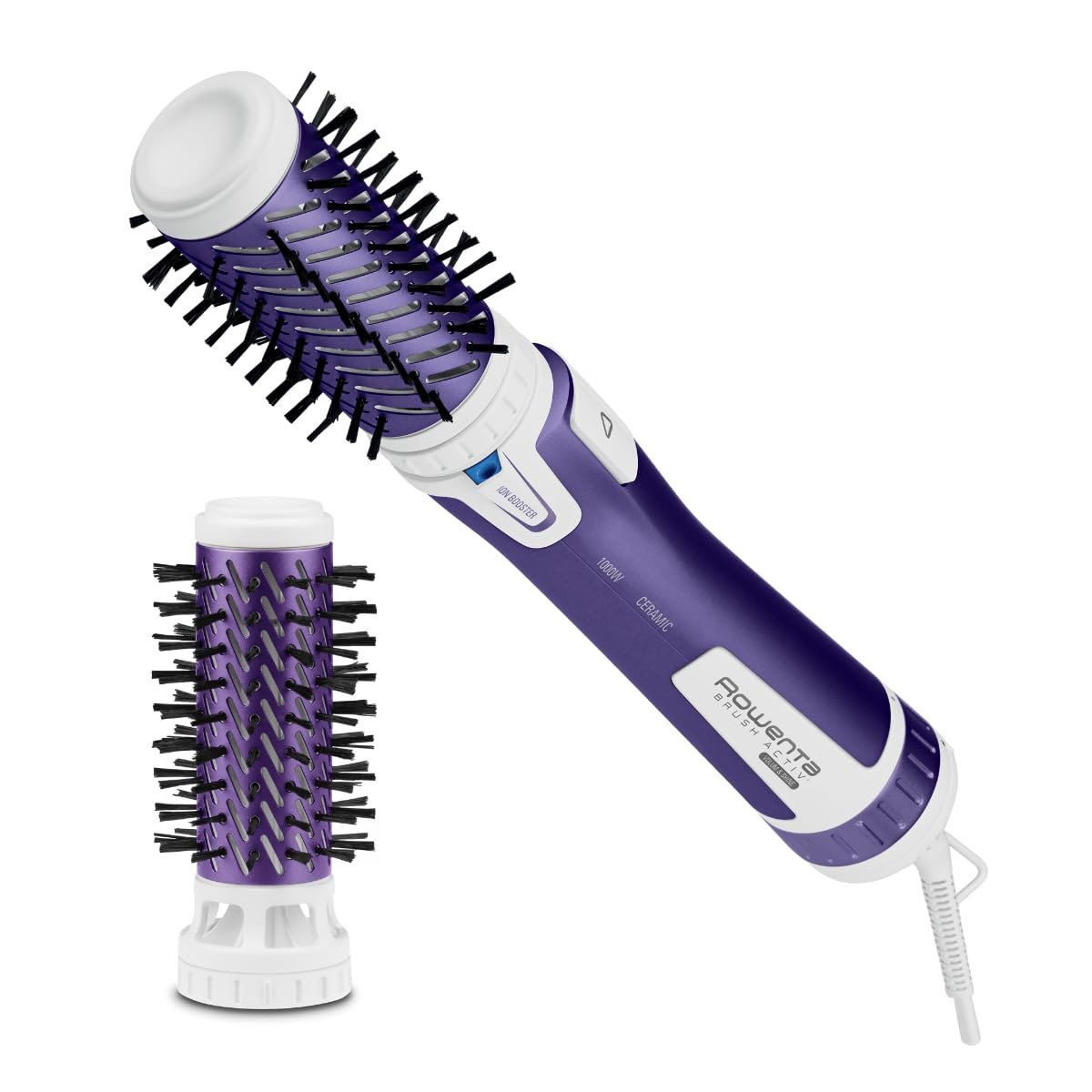 Обертова фен-щітка Rowenta Active Volume and Shine CF9530 Purple, фото №1 Обертова фен-щітка Rowenta Active Volume and Shine CF9530 Purple, фото №1