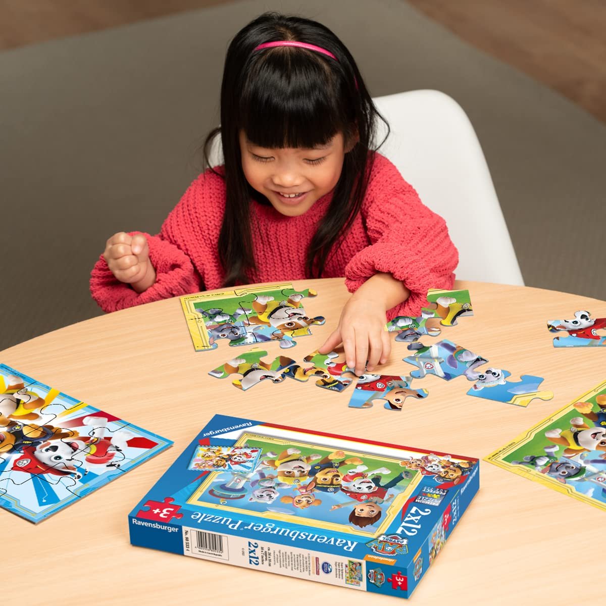 Пазл Ravensburger Paw Patrol 80533 Чутливі носики 2 x 12 елементів, фото №5