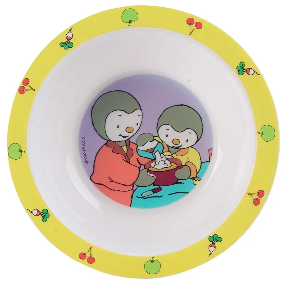 Набор детской посуды T'Choupi: глубокая тарелка, 16 см, чашка, 350 мл, чашка, 400 мл, контейнер для снеков, многоразовый, фото №2 Набор детской посуды T'Choupi: глубокая тарелка, 16 см, чашка, 350 мл, чашка, 400 мл, контейнер для снеков, многоразовый, фото №2