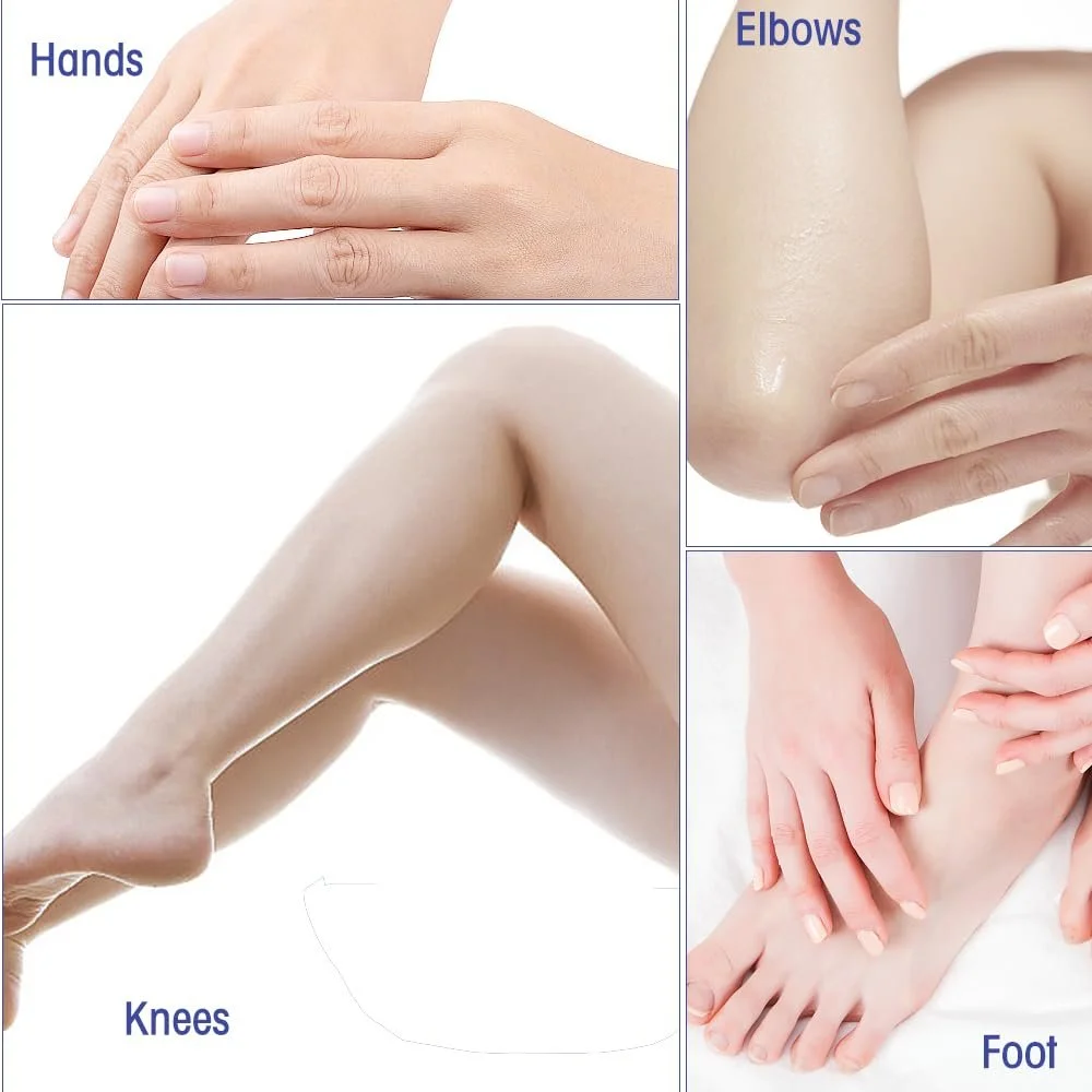 Крем для ног увлажняющий и питательный Pack of 2 для восстановления потрескавшихся пяток, смягчения сухой и грубой кожи рук и ног, фото №7