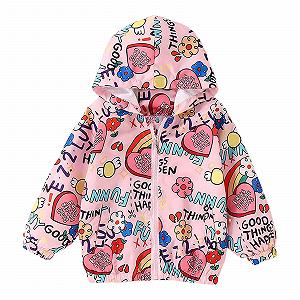 Вітровка дитяча дихаюча з капюшоном вітронепроникна перехідна - Фото 1