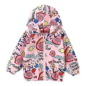 Ветровка детская дышащая с капюшоном ветронепроницаемая переходная - Фото 1