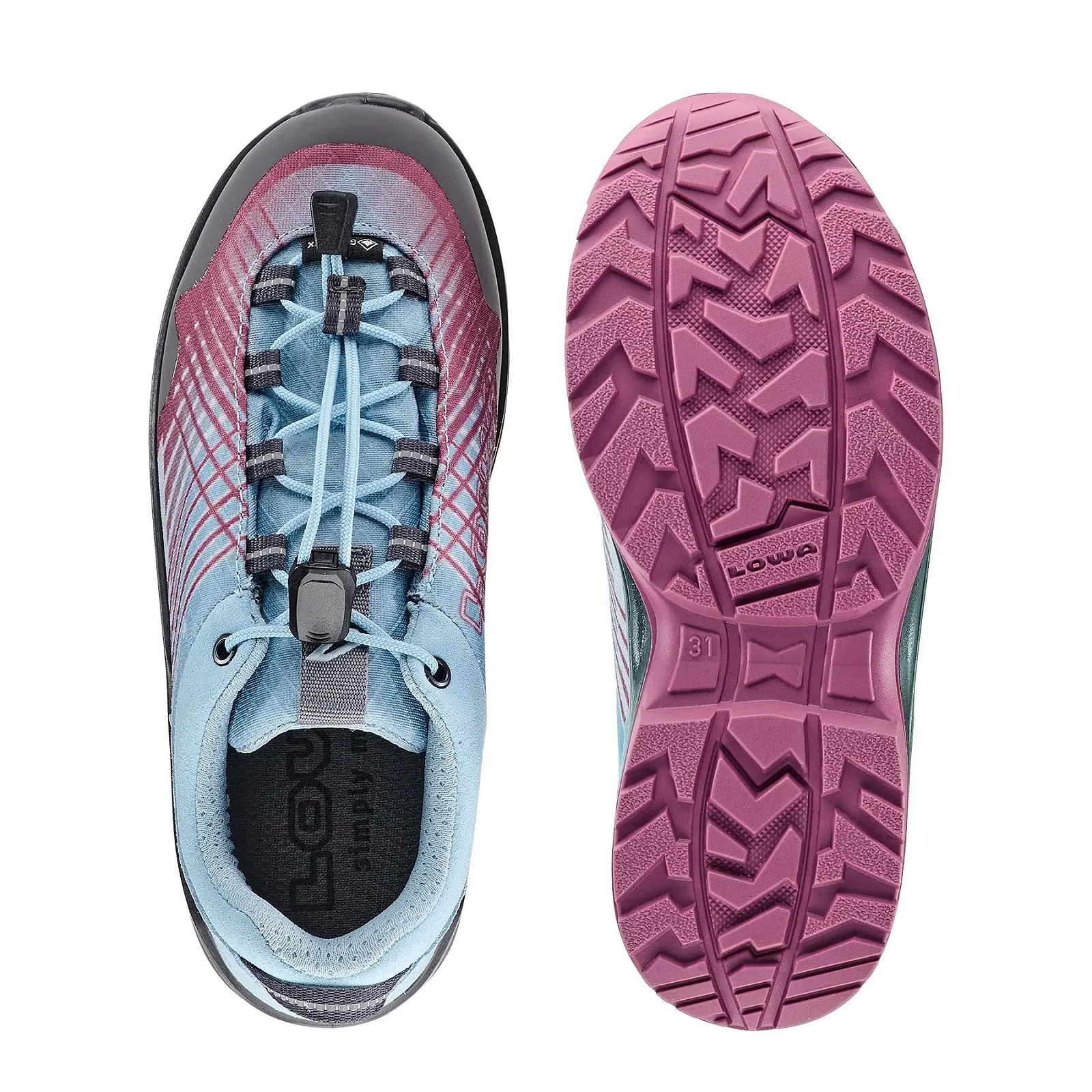 Кроссовки Lowa Carezza GTX LO JR Низкие, фото №6