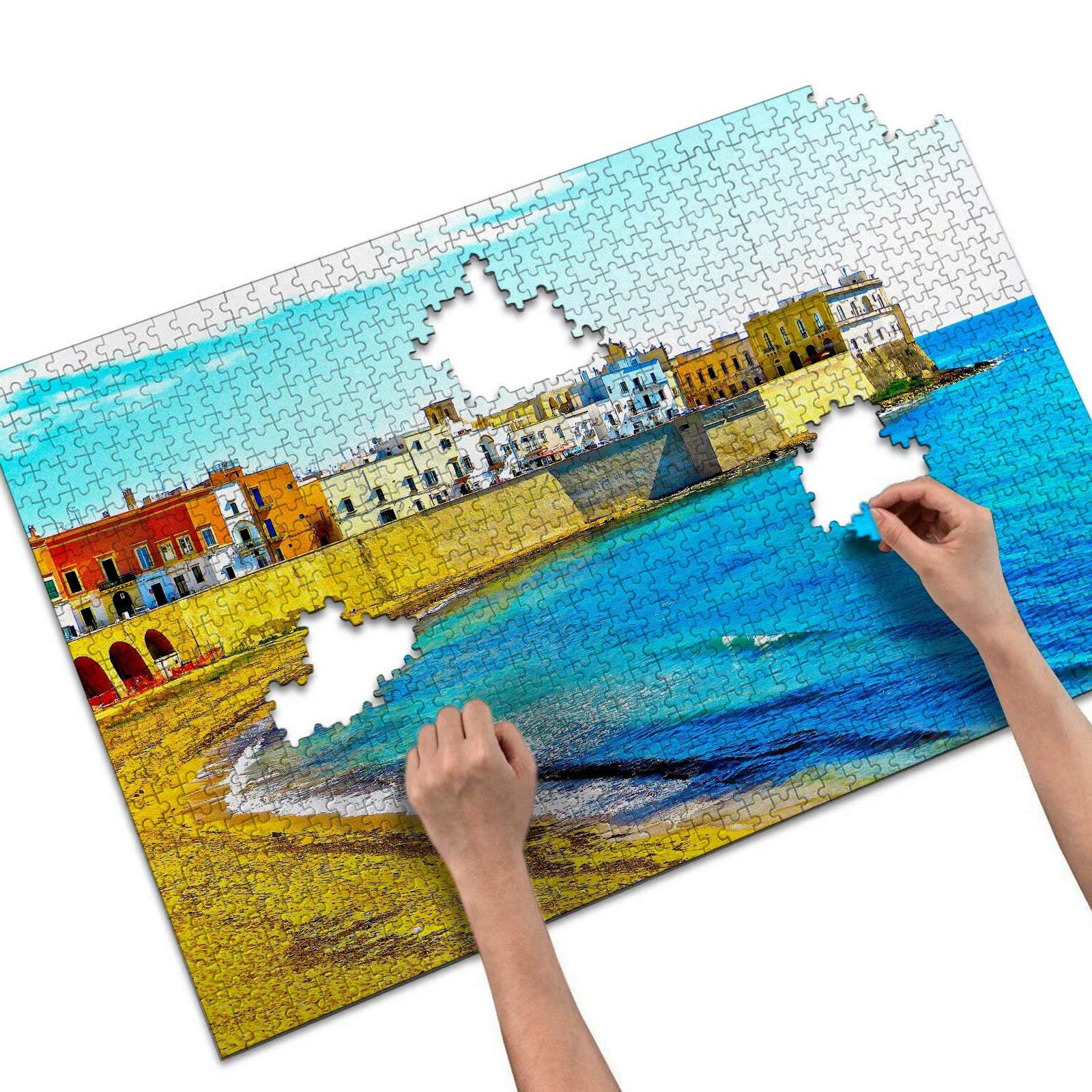 Пазл Italy Gallipoli 1000 элементов Деревянный 75 x 50 см (30 x 20 дюймов), фото №3