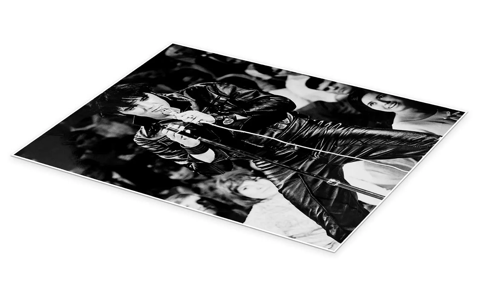 Постер Elvis Presley 50 x 70 см Черно-белый Декор для стен, фото №2