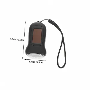 Ручний ліхтар на сонячній енергії NUOBESTY, 2 шт. synthetic.ua - Фото 1