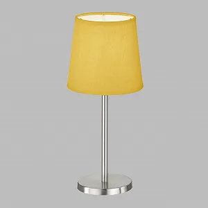 Настільна лампа FHL Easy Eve 1x E14 Max. 25 Watt Linen Yellow synthetic.ua - Фото 1