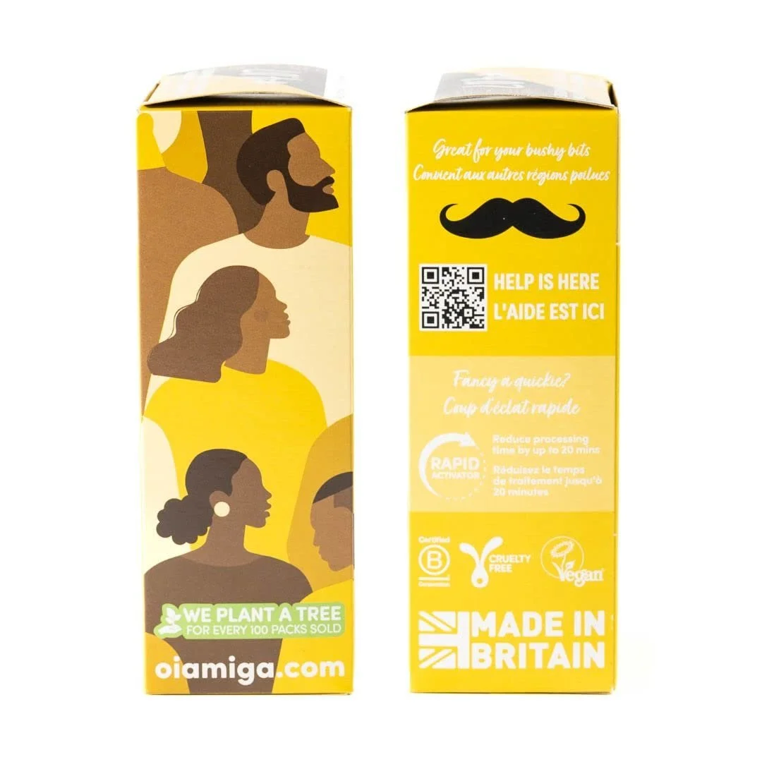 Стійка фарба для волосся Light Denim Oiamiga з натуральними інгредієнтами 120 мл, фото №4 Стійка фарба для волосся Light Denim Oiamiga з натуральними інгредієнтами 120 мл, фото №4