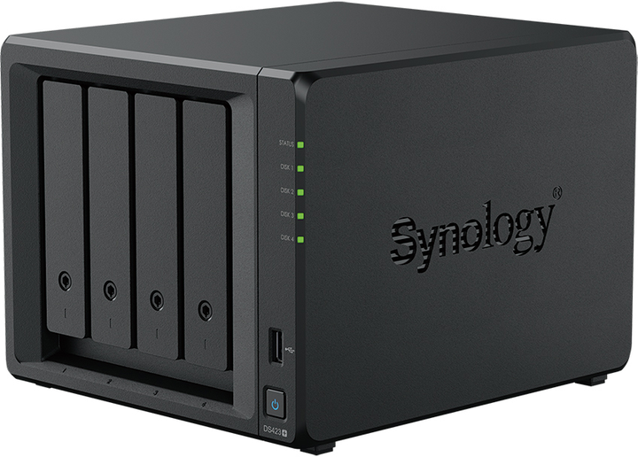 Мережеве сховище Synology DS423+ 4x 3.5" Black , фото №3