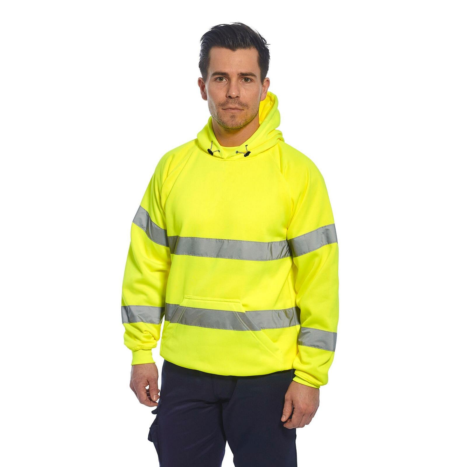 Толстовка Portwest Hi-Vis B304YERS Жовтий, розмір Small, фото №2