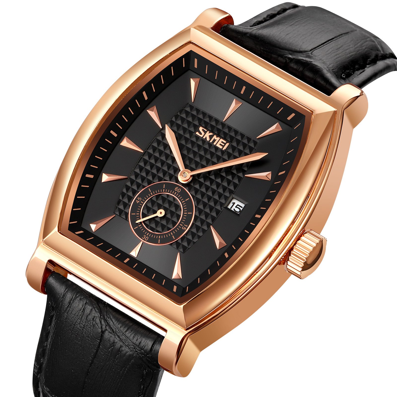 Годинник Skmei 9306RGBK Rose Gold-Black, фото №2