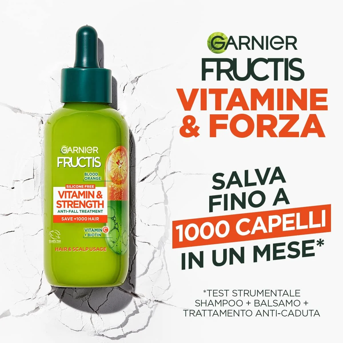 Засіб Garnier Fructis Vitamins & Strength для зміцнення волосся проти випадіння для ламкого та ослабленого волосся 125 мл, фото №4