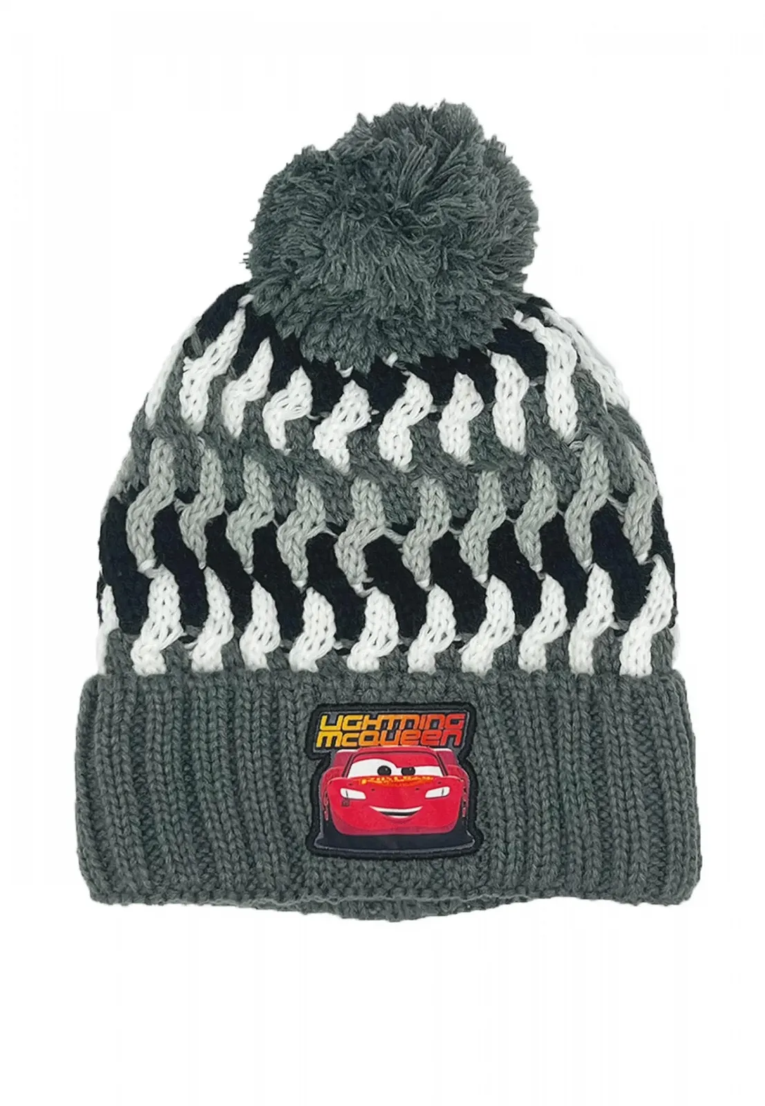 Детская шапка Disney Pixar Cars, серая, 52, фото №1