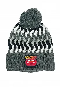 Детская шапка Disney Pixar Cars, серая, 52 - Фото 1