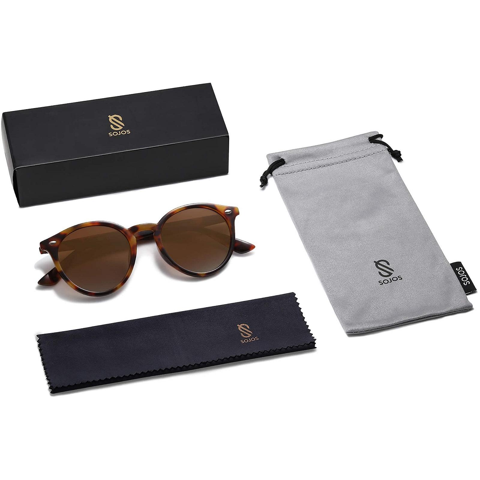 Сонцезахисні окуляри Круглі SOJOS Retro All Me Жіночі Поляризовані UV Protect SJ2069, фото №5 Сонцезахисні окуляри Круглі SOJOS Retro All Me Жіночі Поляризовані UV Protect SJ2069, фото №5