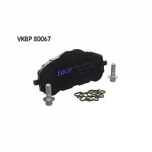 Комплект тормозных колодок, дисковый тормоз SKF VKBP 80067 для CITROËN OPEL PEUGEOT TOYOTA - Фото 1