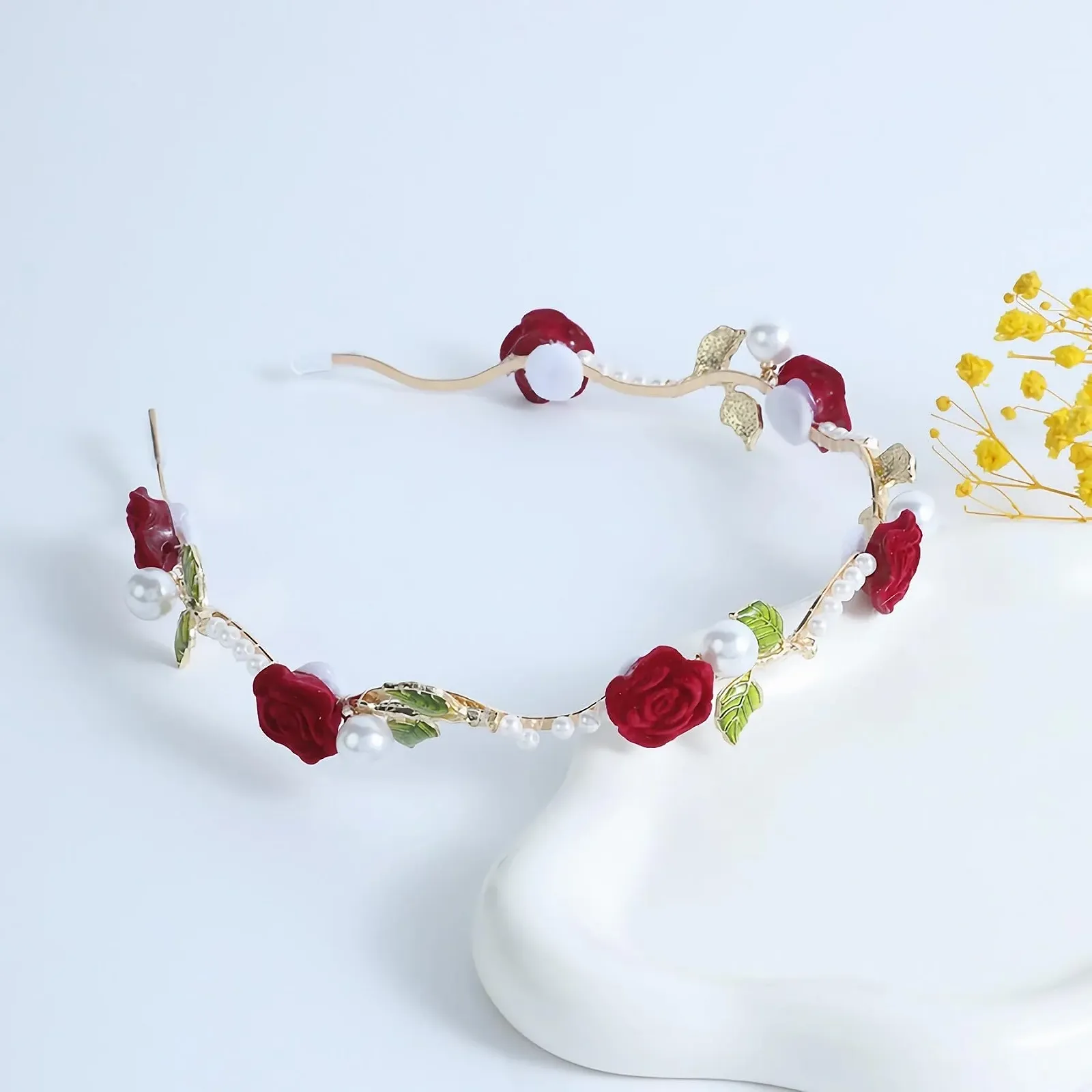 Обруч на голову Цветок, фото №5