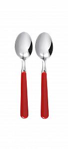 Ложки для кави Exc":Trendy" Набір 2 шт. Червоний - Фото 1
