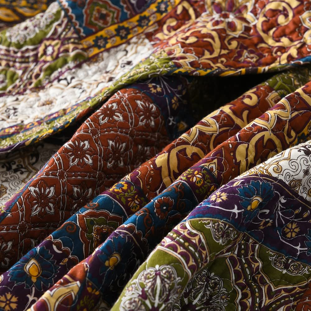 Покривало VISIMISI Бавовняне покривало на ліжко 240 x 260 см, стьобана Покривало з 2 наволочками, фото №7 Покривало VISIMISI Бавовняне покривало на ліжко 240 x 260 см, стьобана Покривало з 2 наволочками, фото №7