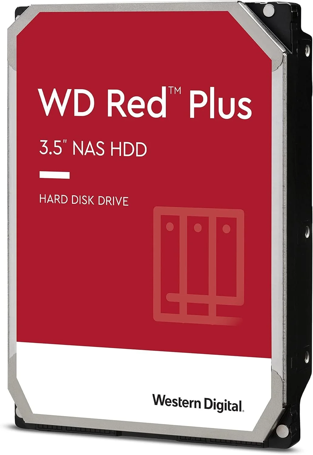 Внутрішній жорсткий диск 3.5" Western Digital Red Plus 6TB SATA III (WD60EFPX), фото №1