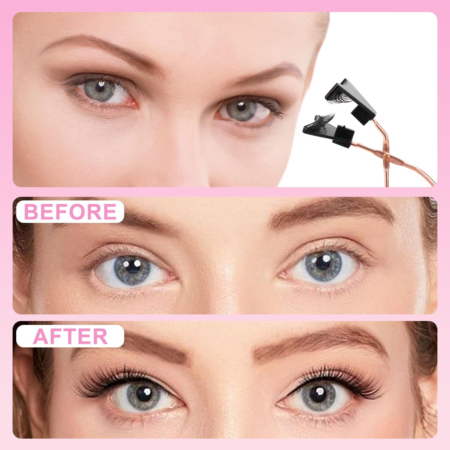 Магнитные ресницы AIDUCHO 4 пары с пинцетом, фото №6 Магнитные ресницы AIDUCHO 4 пары с пинцетом, фото №6