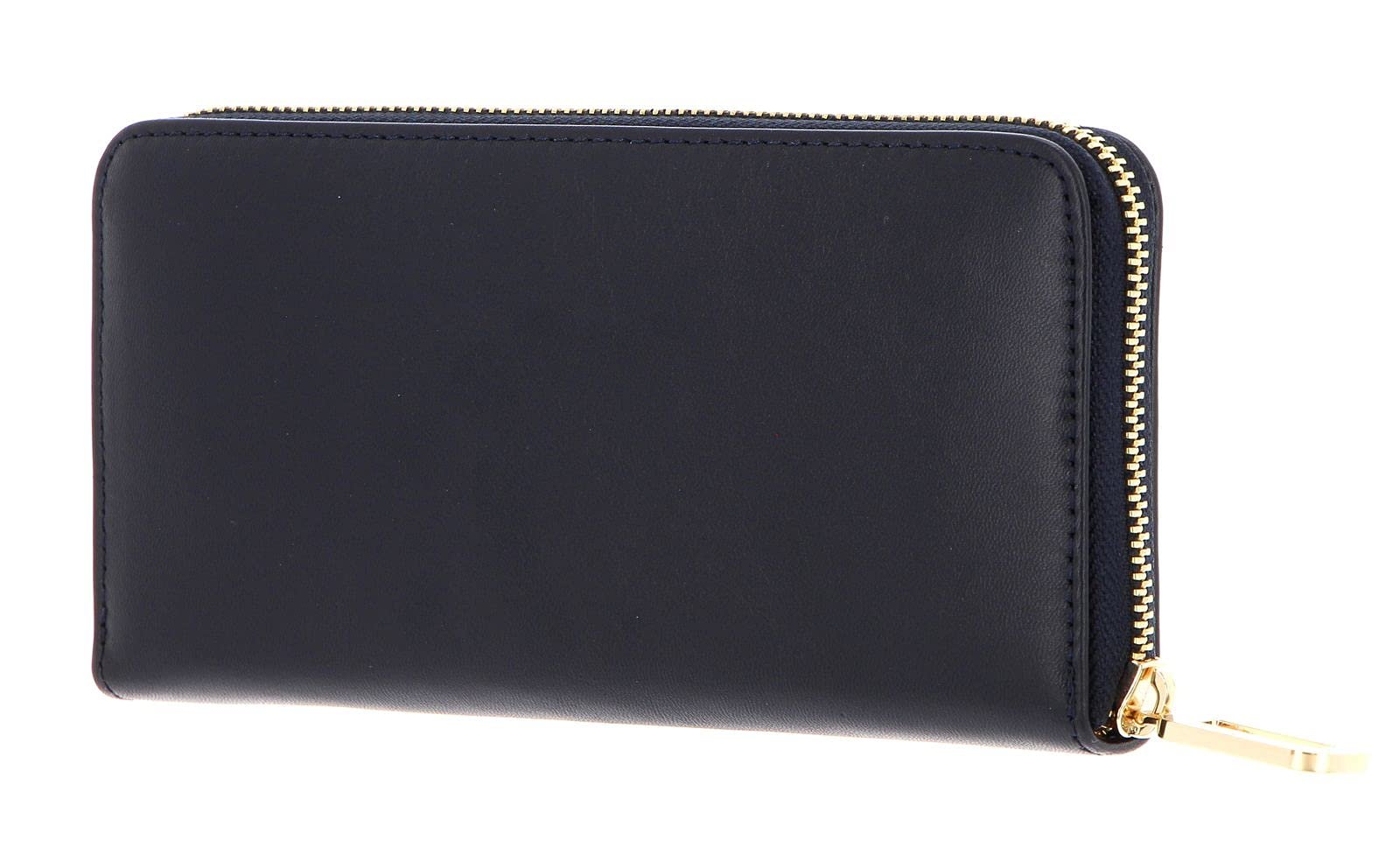 Кошелек Tommy Hilfiger Essential Leather 19 см, синий, элегантный, фото №4