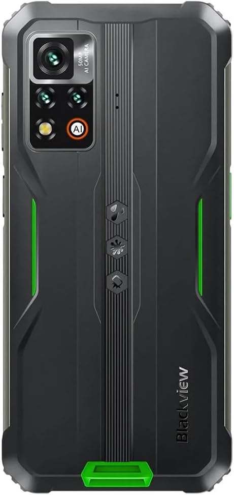 Смартфон 6.6" Blackview BV9200 8/256Gb 4G 2-SIM NFC 50/16Мп 8 ядер Android 12 Green, фото №5