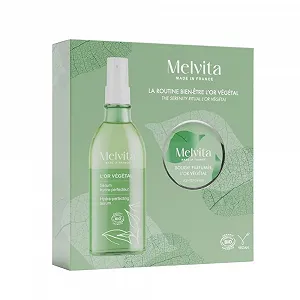 Набір Melvita L'Or Végétal: Догляд за тілом Hydra-Perfecteur та ароматична свічка - інтенсивне зволоження, зволожуюча сироватка, 100 мл - Фото 1