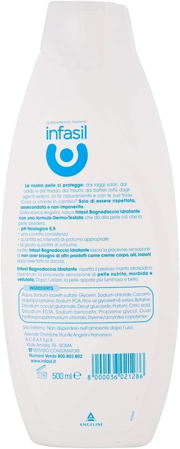 Гель для душу Infasil Moisturising 12 x 500 мл + Томатна м'якоть 400 г, фото №4