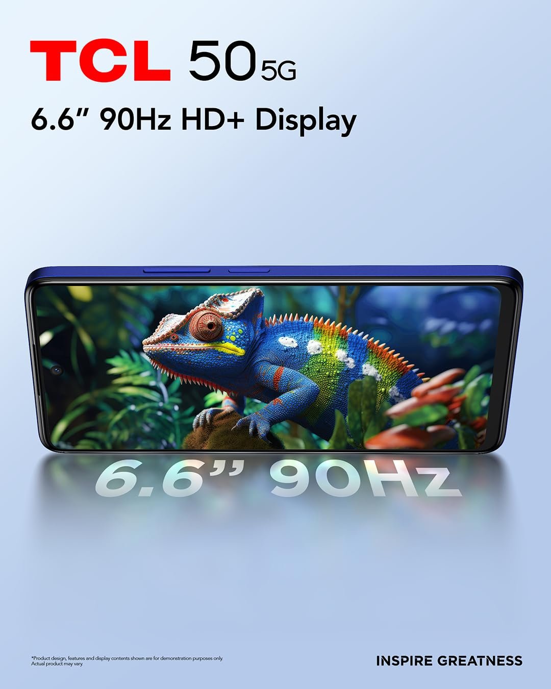 Смартфон TCL 50 5G 8GB 128GB MediaTek Dimensity 6100+ 6.56" HD+ 90Hz 5010mAh, фото №6 Смартфон TCL 50 5G 8GB 128GB MediaTek Dimensity 6100+ 6.56" HD+ 90Hz 5010mAh, фото №6