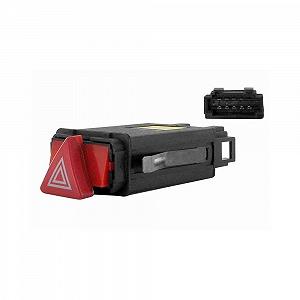 Вимикач аварійної сигналізації VEMO V10-73-0173 Green Mobility Parts для AUDI SEAT SKODA VW - Фото 1