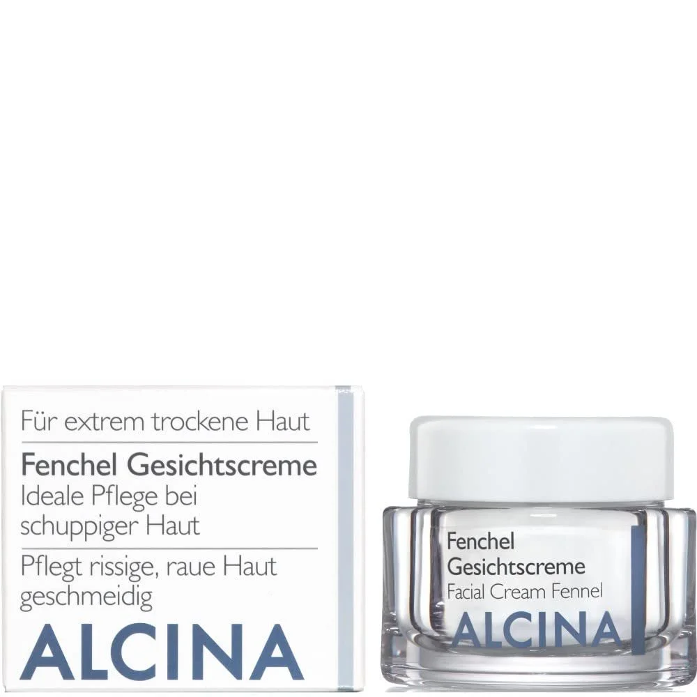 Крем для обличчя Alcina Fennel для сухої та екстремально сухої шкіри 50 мл, фото №1 Крем для обличчя Alcina Fennel для сухої та екстремально сухої шкіри 50 мл, фото №1