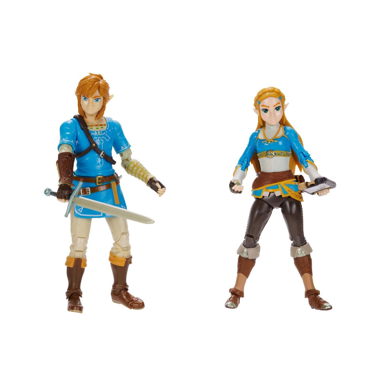 Фигурка Nintendo The Legend of Zelda Link и Zelda, 11 см, фото №5