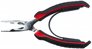 Плоскогубцы Facom 195A.16CPE Полукруглые с короткими губками Красный/Черный, 160 мм - Фото 1