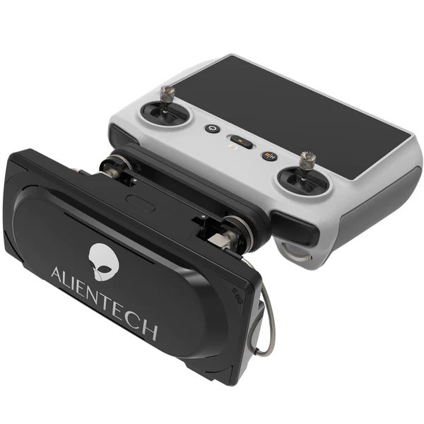 Кронштейн із коаксіальними кабелями ALIENTECH PRO для пульта DJI RC дронів DJI Mavic Mini 3 Pro / Mavic 3 Classic (PRO-BK-DJIRC/PRO-QMA160IPX), фото №3