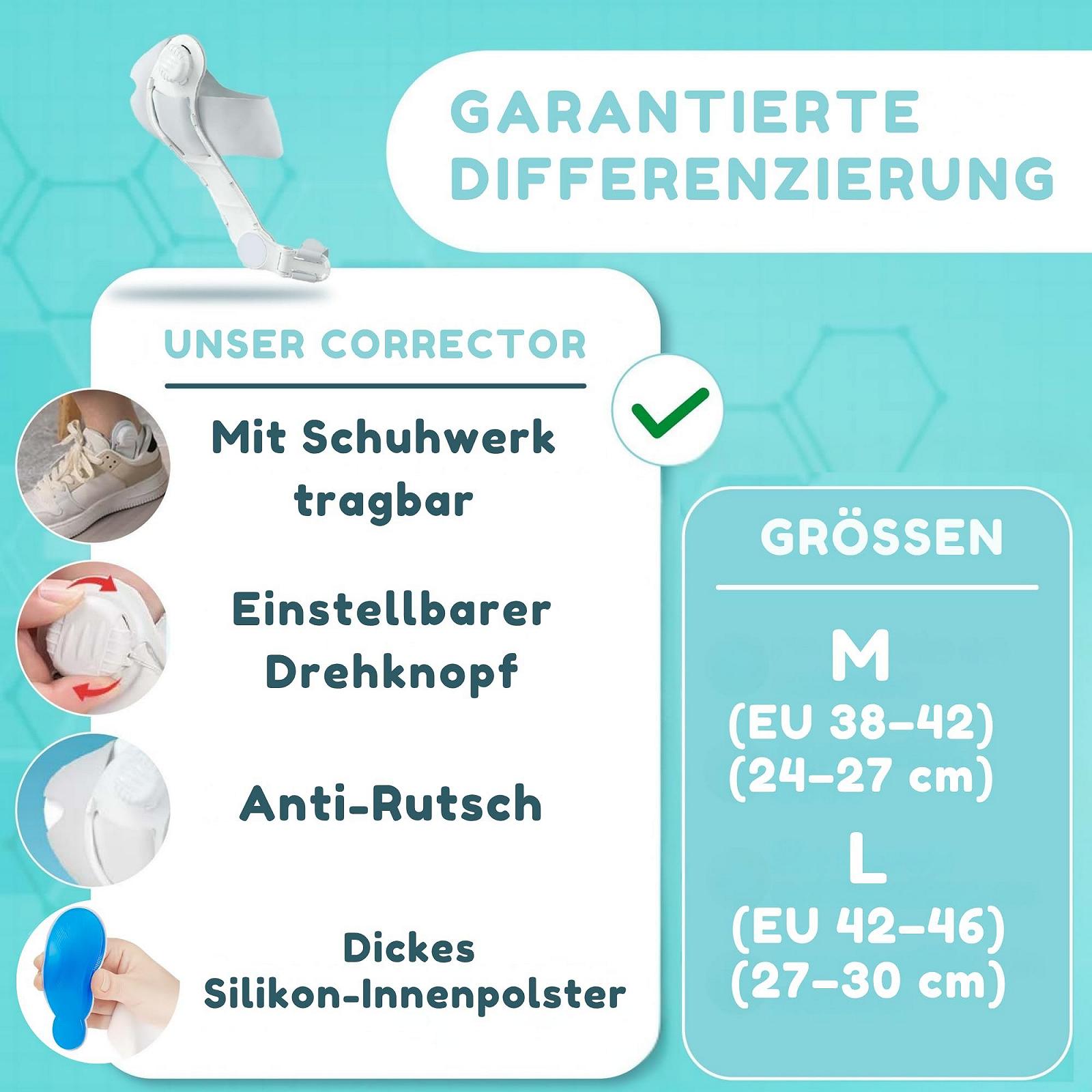 Коректор великого пальця стопи Унісекс Регульована, фото №2 Коректор великого пальця стопи Унісекс Регульована, фото №2