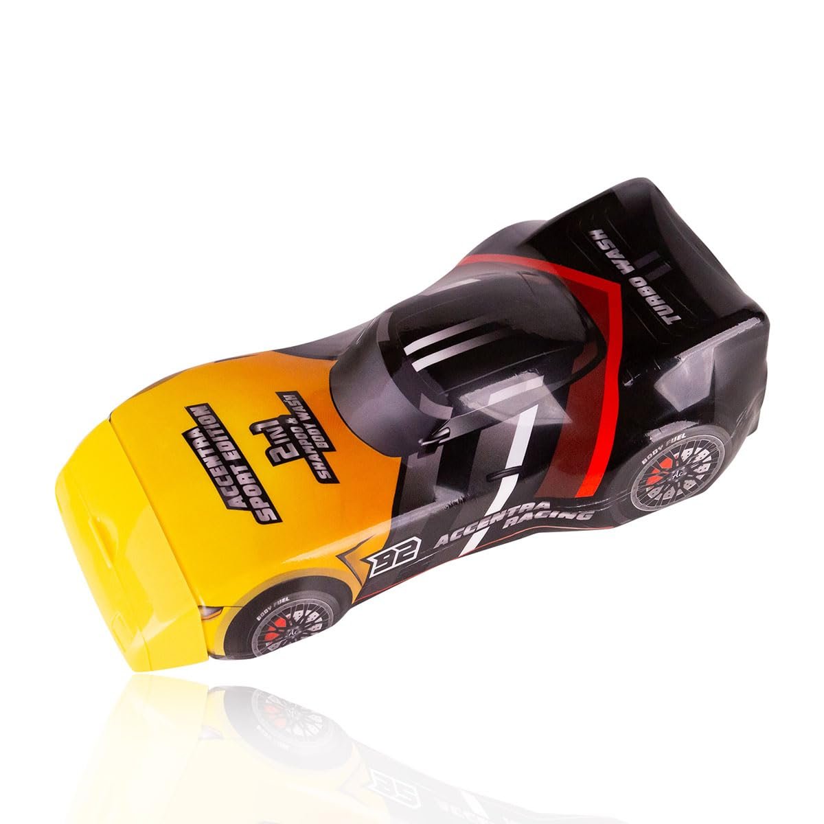 Гель для душа и шампунь 2-в-1 Accentra Accentra Racing в бутылке-машинке аромат Океан 300 мл, фото №2