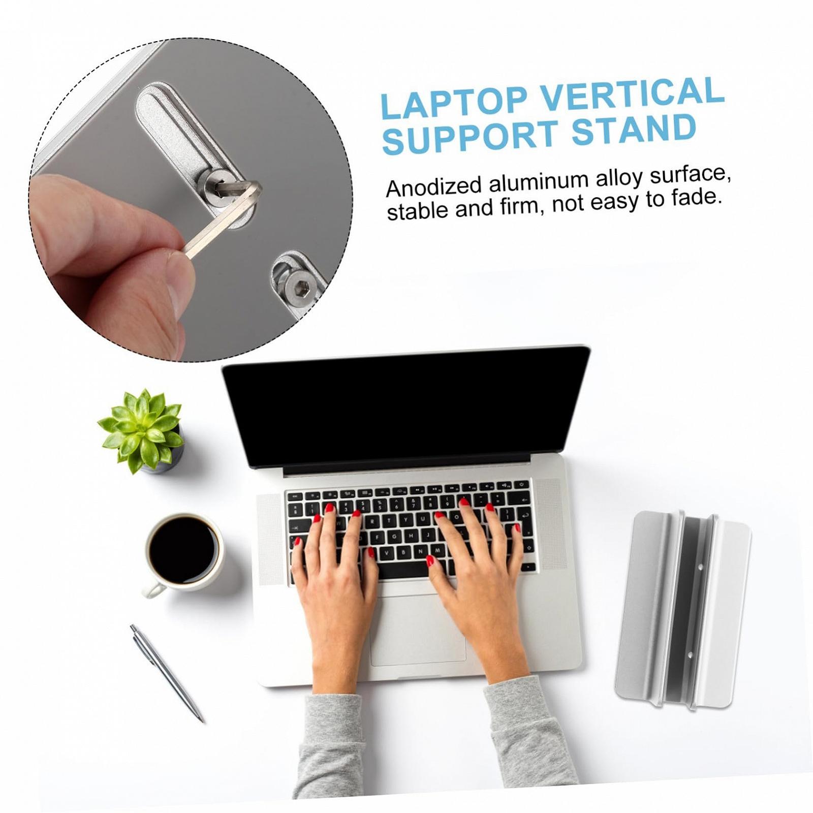 Вертикальна Підставка для Ноутбука Алюмінієвий Сплав, фото №2 Вертикальна Підставка для Ноутбука Алюмінієвий Сплав, фото №2