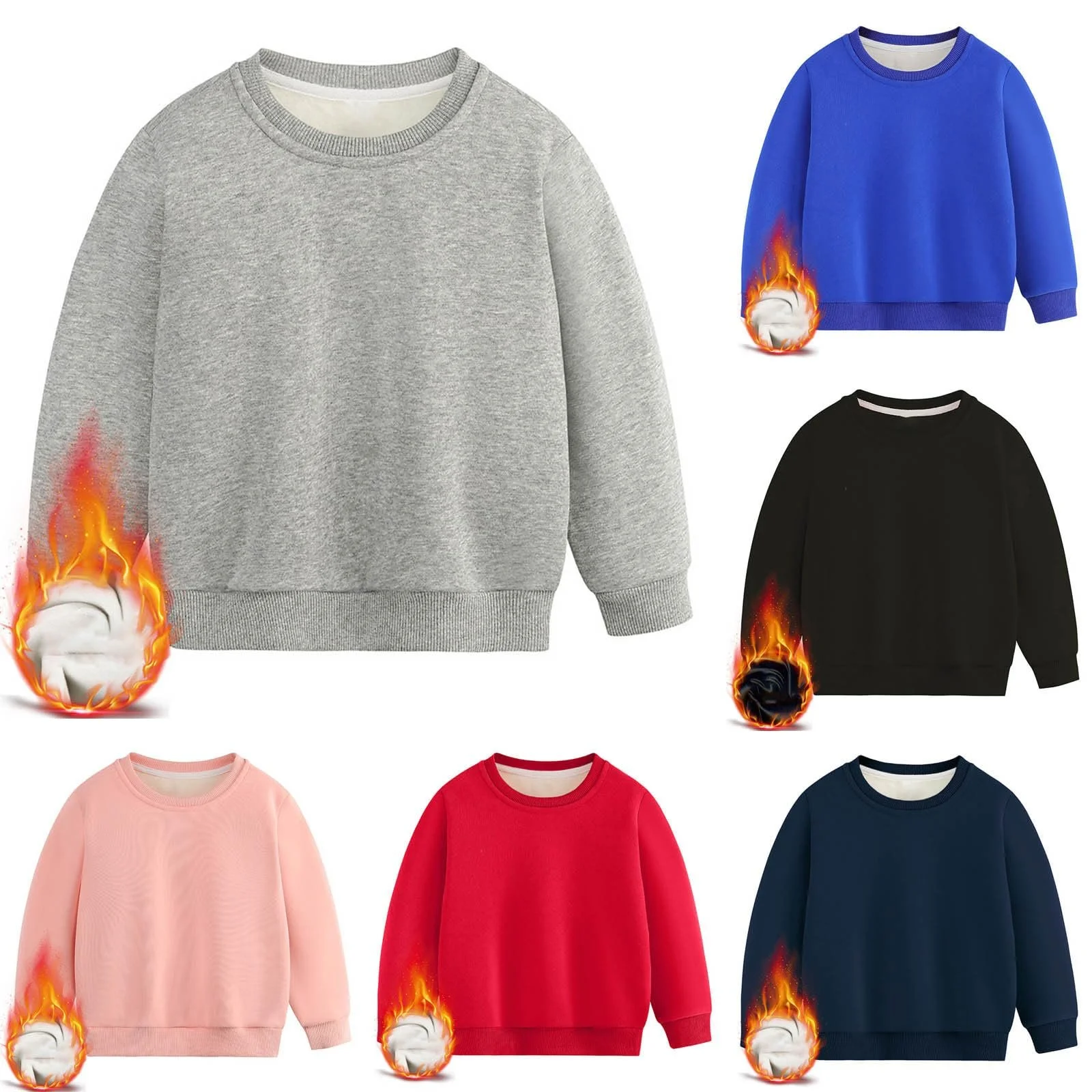 Плюшевий Пуловер для Дівчаток і Хлопчиків, фото №2