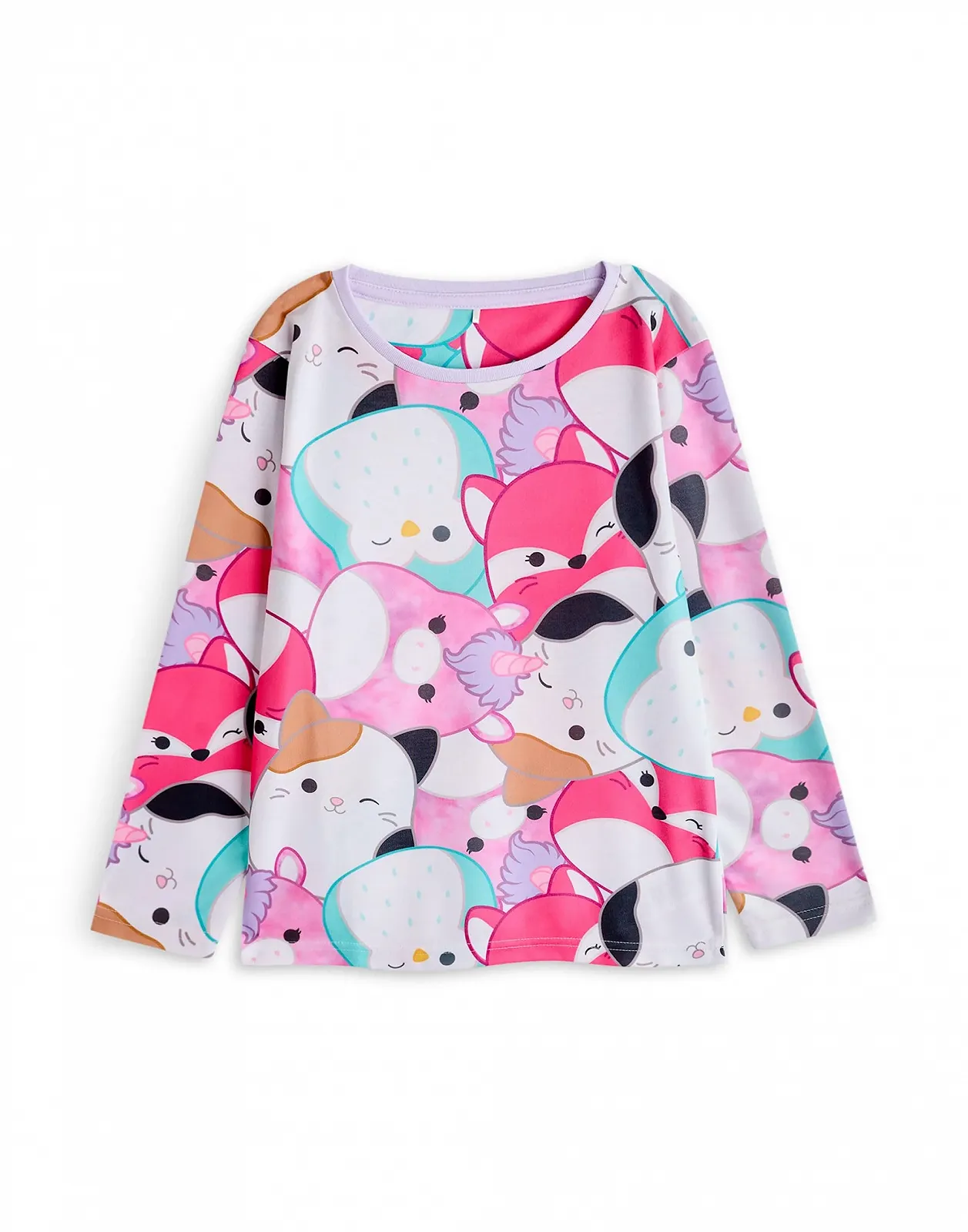 Піжамний набір Squishmallows для дівчат, 2 шт, фото №5