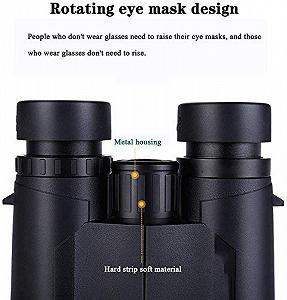 Бинокль Waterproof с прибором ночного видения и большим окуляром для низкой освещенности Mini 8 x 32 synthetic.ua - Фото 1