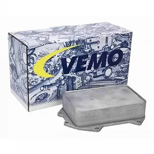 Масляний радіатор двигуна VEMO V15-60-6083 Green Mobility Parts SKODA VW VAG synthetic.ua - Фото 1