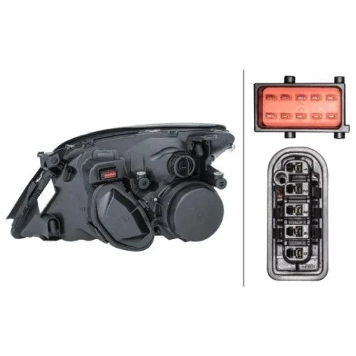 Фара основная HELLA 1EL 008 321-081 для OPEL HOLDEN правая, фото №2