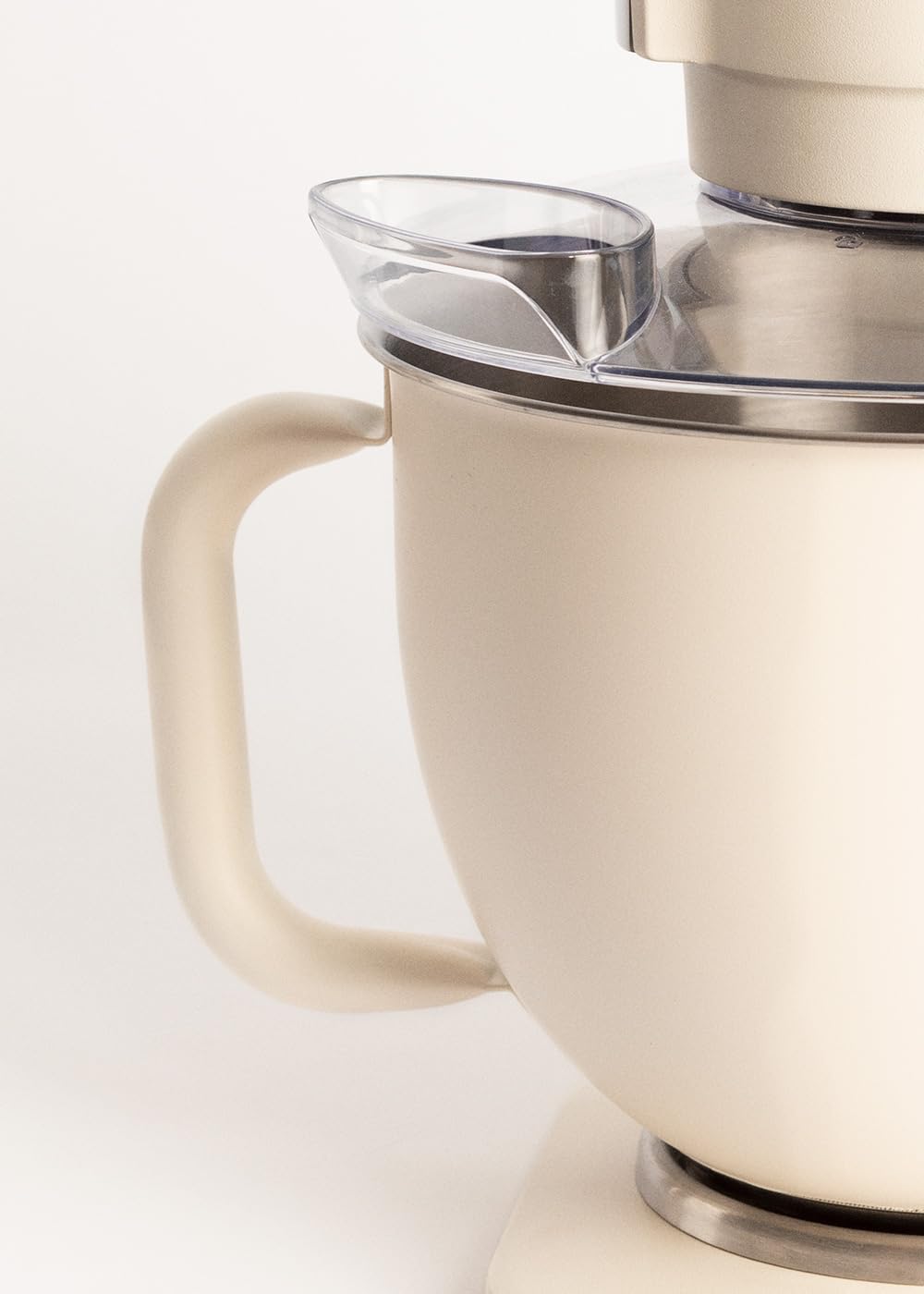 Кухонний комбайн CREATE Downmix Retro з круговим планетарним мішалкою Кремовий 6 швидкостей міксер для випічки автоматичні програми збивання змішування емульгування збивання, фото №6