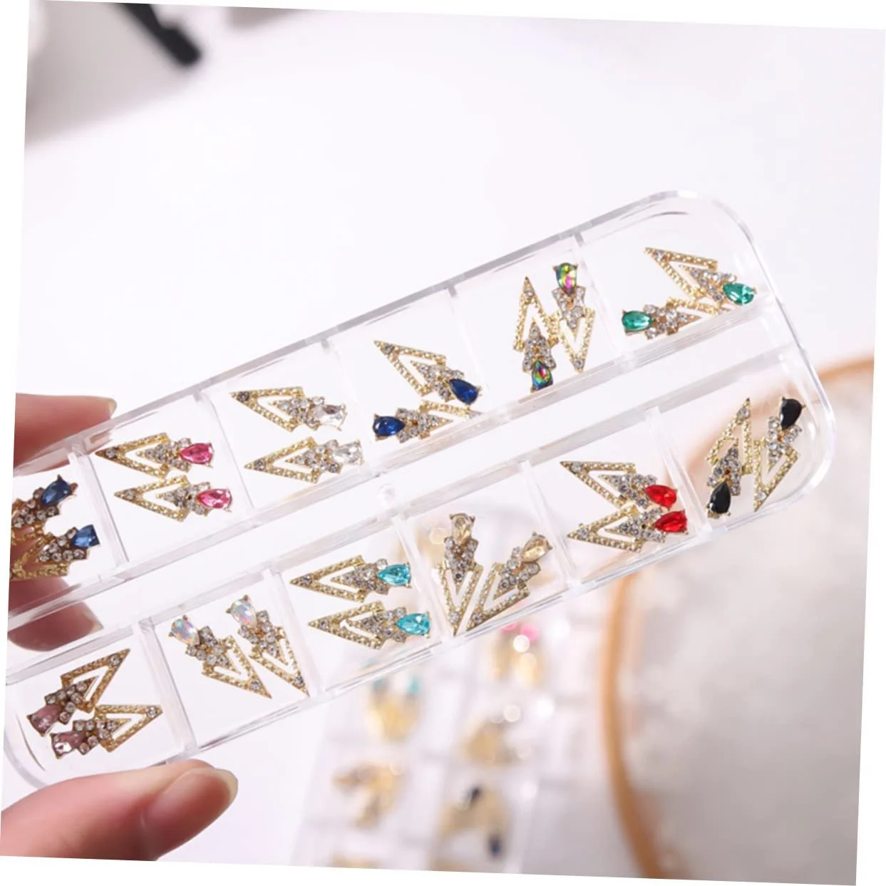 Стразы для ногтей Mikinona Форма стрелы Декоративные украшения для маникюра, фото №2