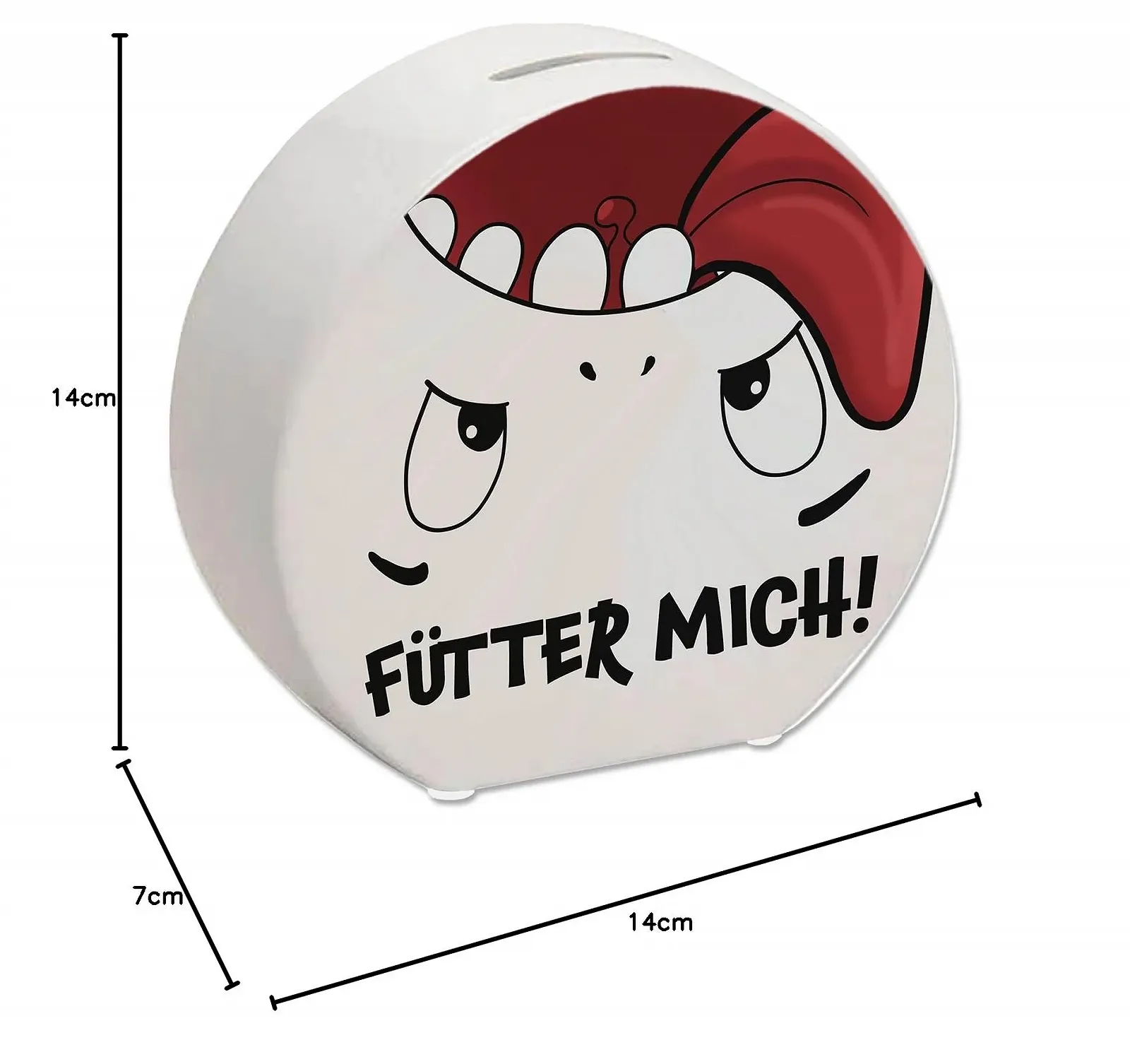 Скарбничка Fütter Mich! з комічним персонажем, фото №9